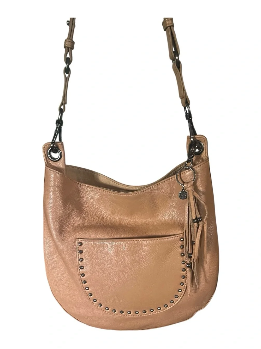 The Sak Zinnia Pebbled Leather Hobo Shoulder Bag